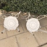 Wrought iron chairs
