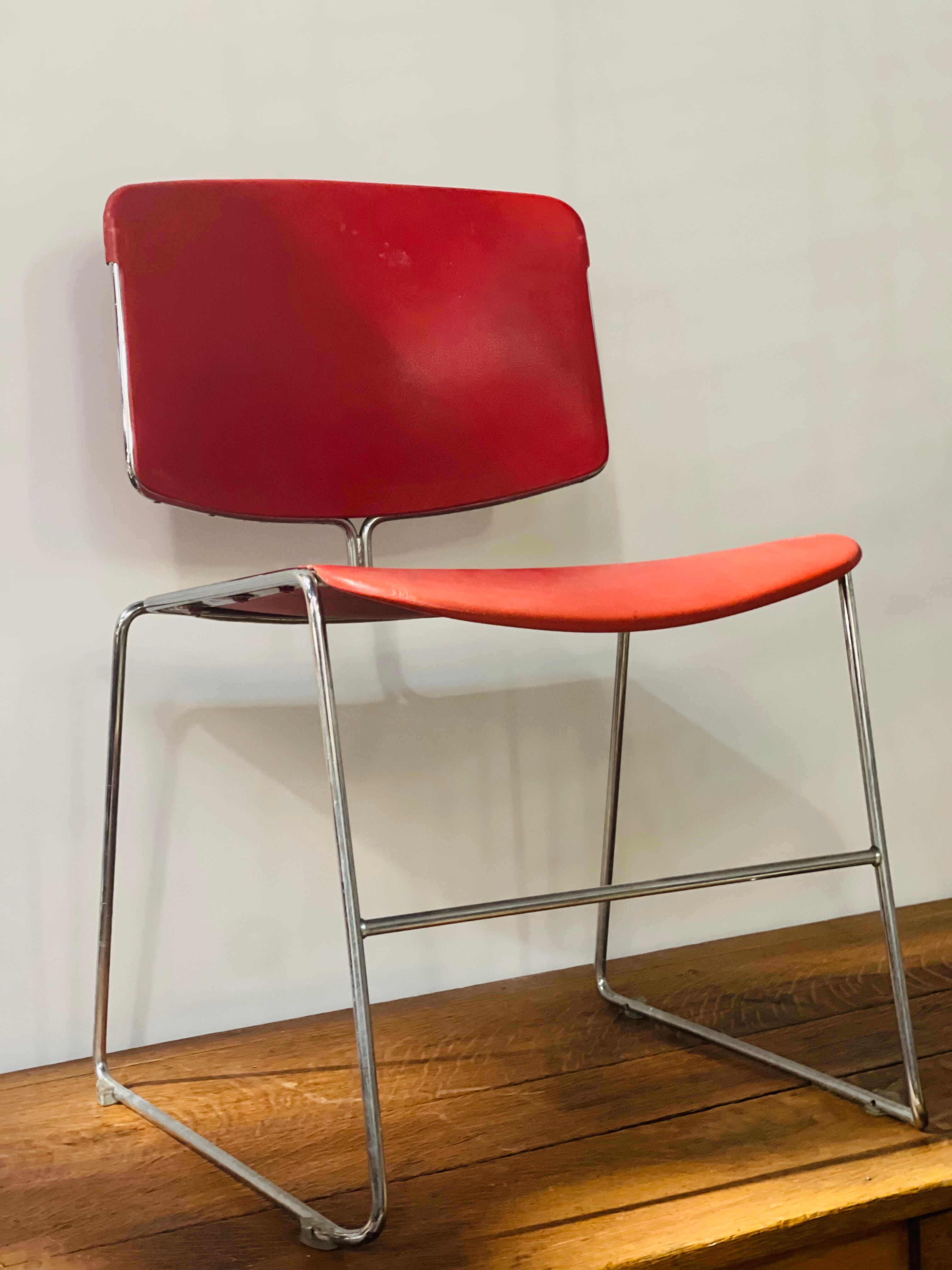 Series 6 designer office chairs Steelcase X Max Stacker 1970'