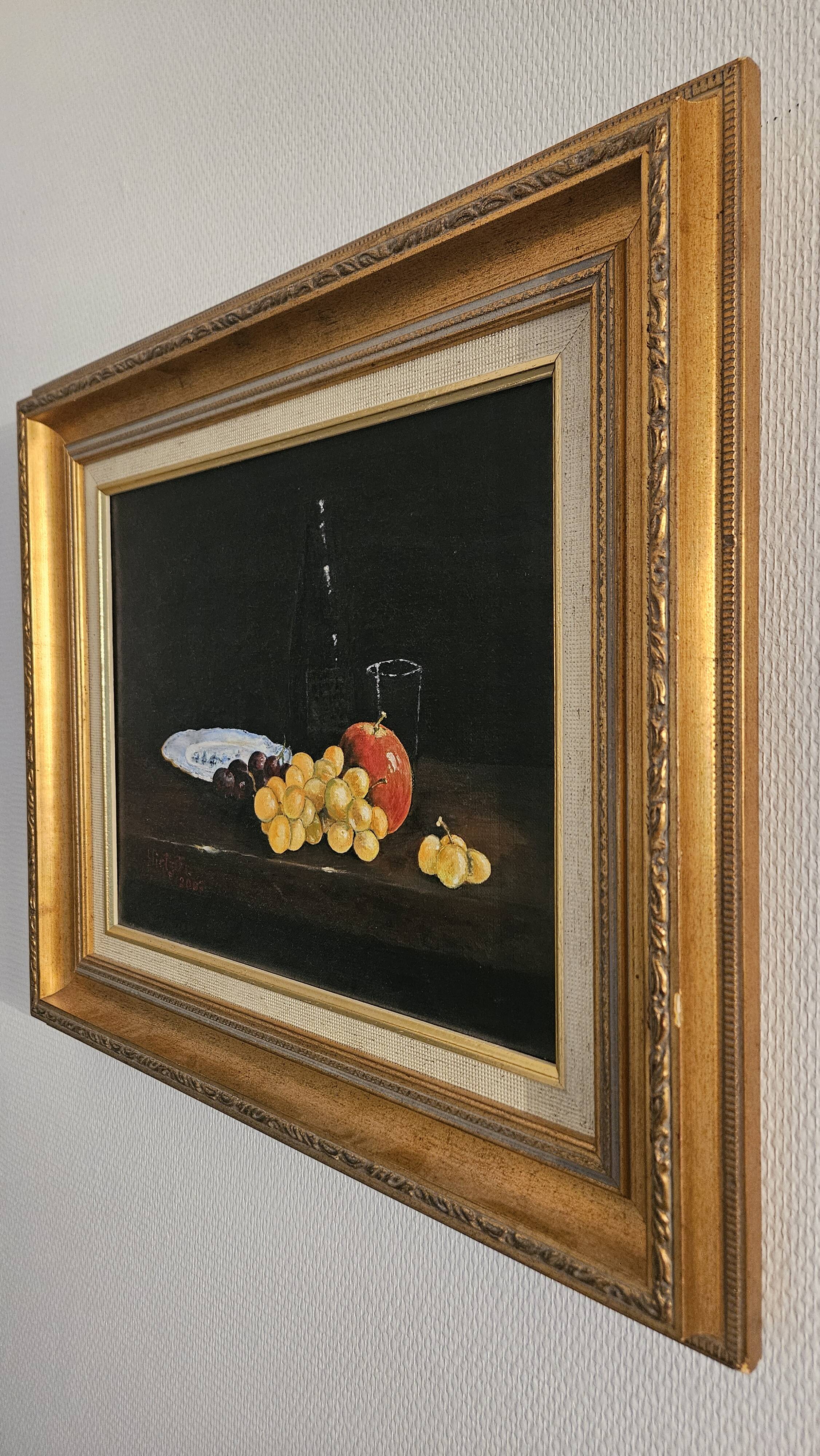 Tableau – Still life on canvas – Signed Hirtz Fr