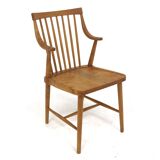 Scandinavian armchair "Pinnstol" in beech, Sweden, 1960