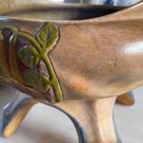 Set vase cup julius dressler ceramic art nouveau austria