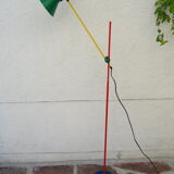 80s metal lamppost Memphis style