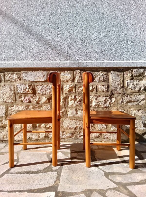 Paire de chaises Rainer Daumiller