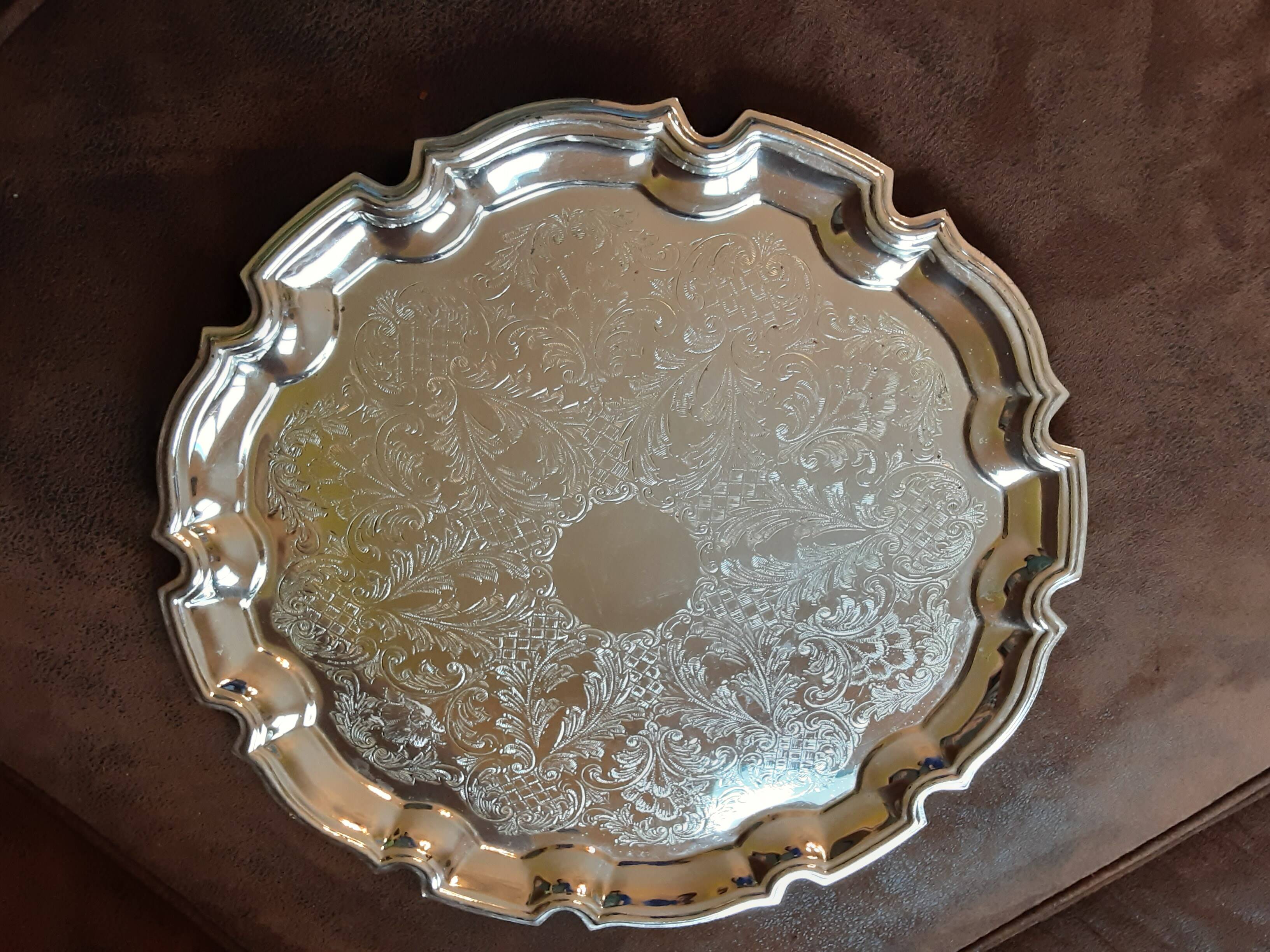 Large original stainless steel dish