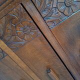 Art Deco chest of drawers, vintage antique furniture