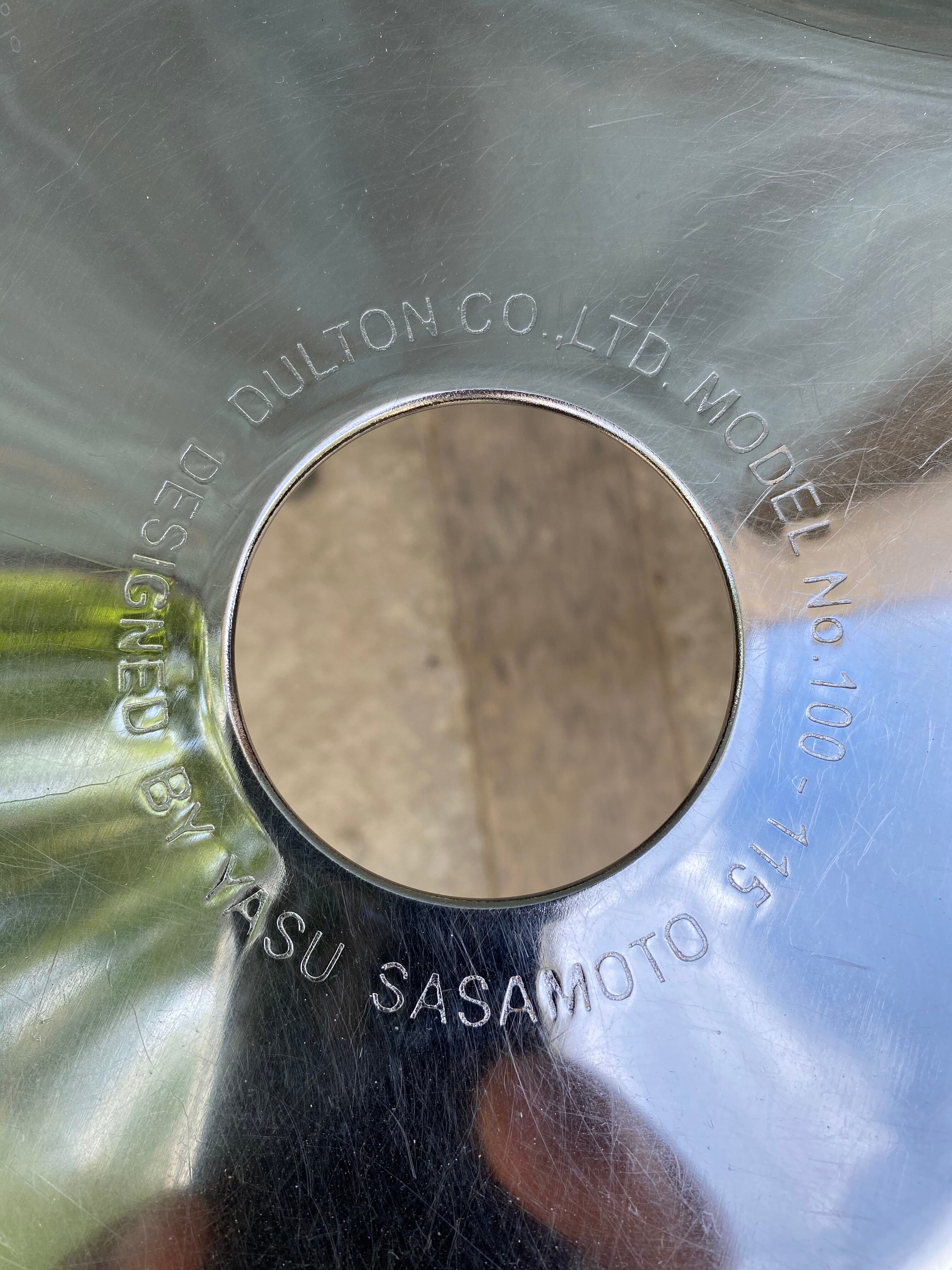 Yasu Sasamoto Dulton Design Stool 1980