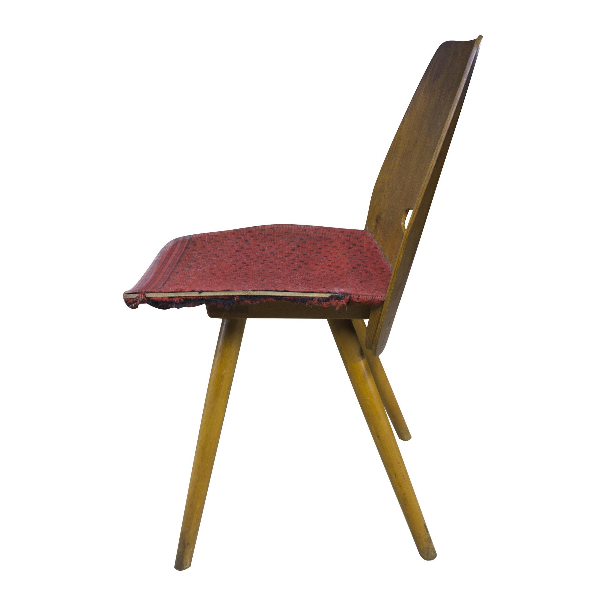 Set of four chairs by Frantisek Jirak for Tatra nabytok
