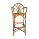 High bar rattan stool