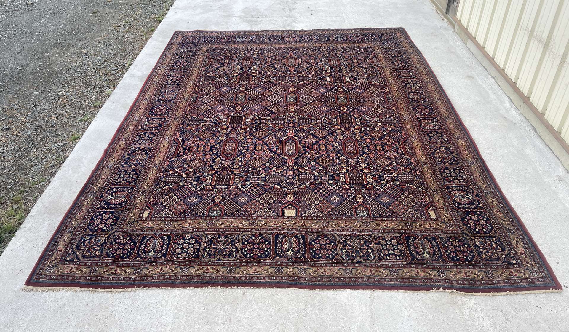 handmade wool Iranian rug