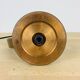 Sculptural brass lamp modernist style 50s