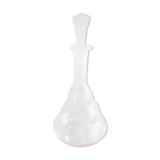 Carafe verre rose ancienne