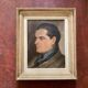Portrait of the Clear-Eyed Man Oil on Wood 1947