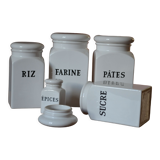 Set of kitchen jars