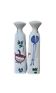 Art Nouveau salt and pepper shakers Italy