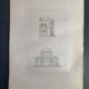 Gravure d’architecture ancienne