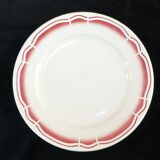 11 flat plates badonviller red no digoin