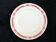 11 assiettes plates badonviller rouge no digoin