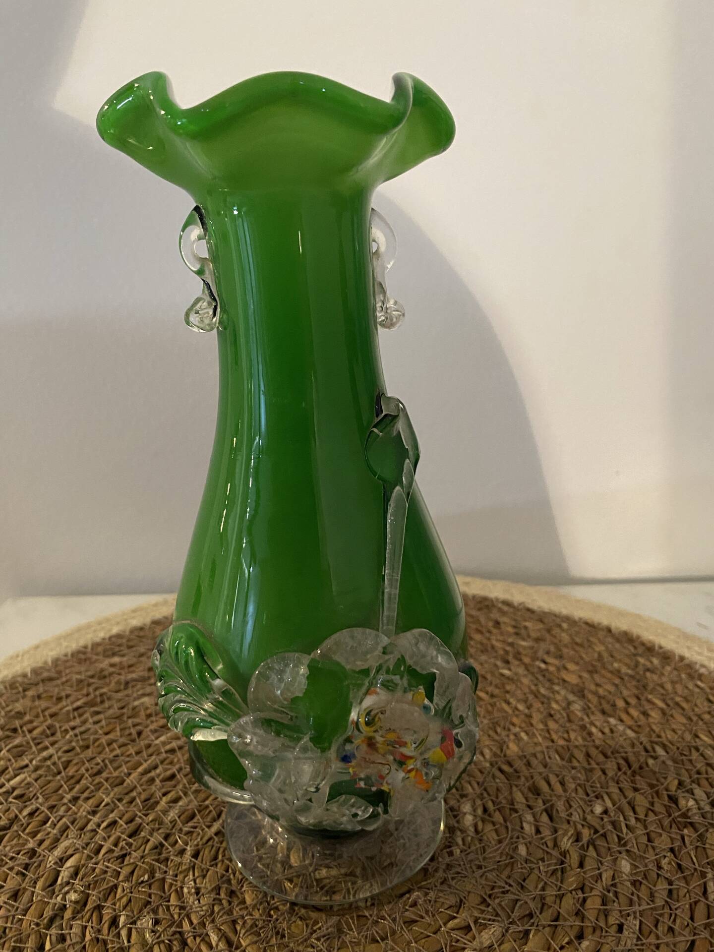 Production artisanale de style Murano / Verrerie d'art italienne mid-c