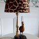 Lampe vintage en laiton, style Maison Charles, années 50–70