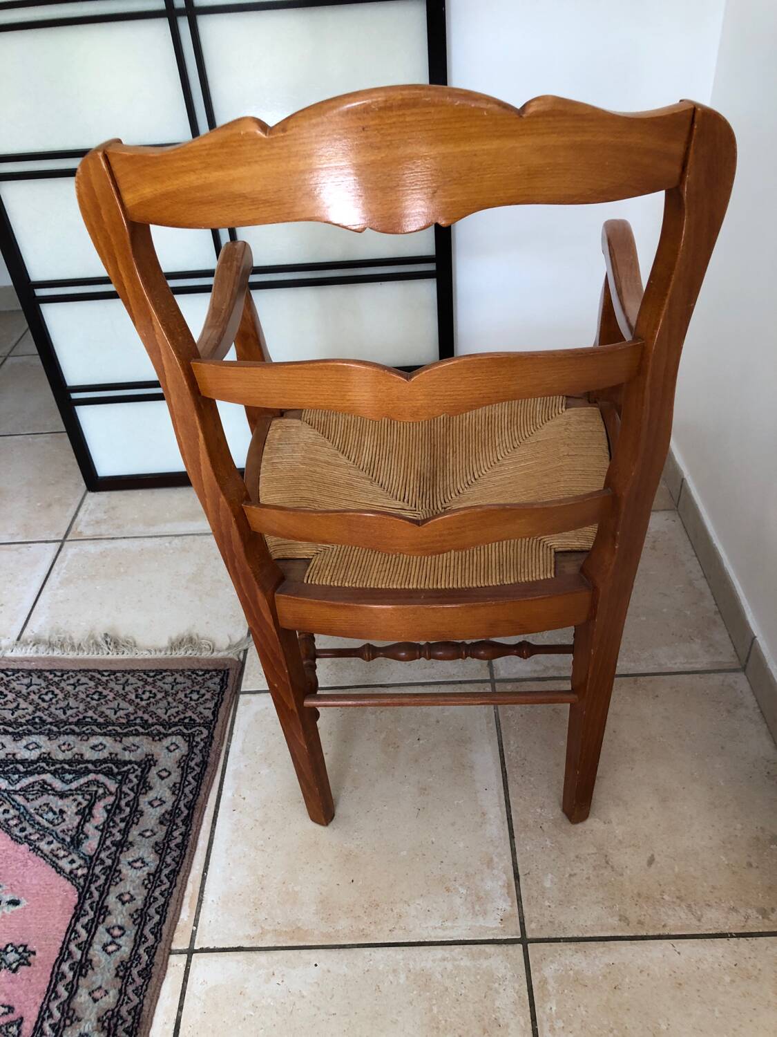 Fauteuil provençal ancien