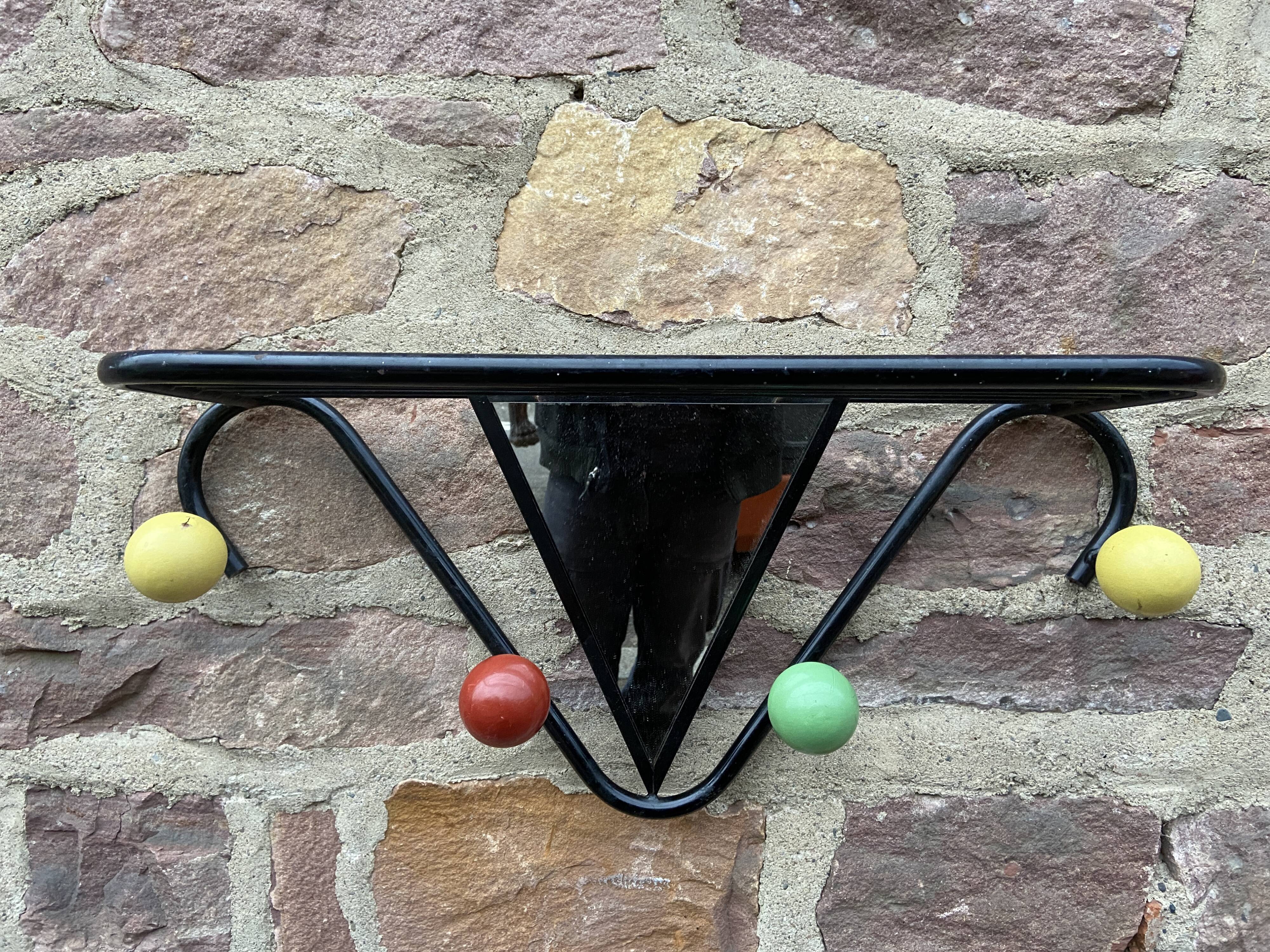 Vintage coat rack, France, 50