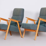 Paire de fauteuils Jaroslav Šmídek - Czech Mid Century