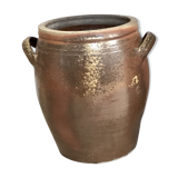 Glazed sandstone jar