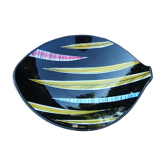 Bol en céramique noire et motifs colorés Schramberg Décor Milano