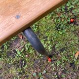 Vintage school bench