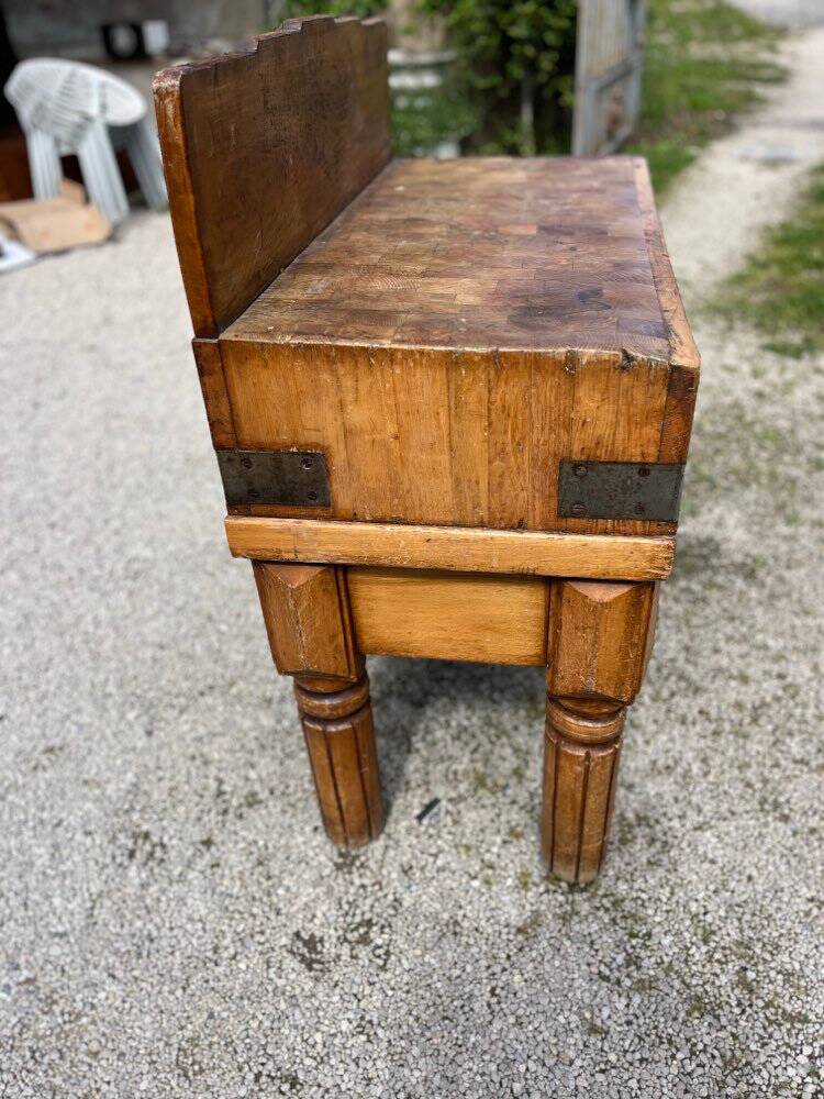 Butcher's block early 20th century