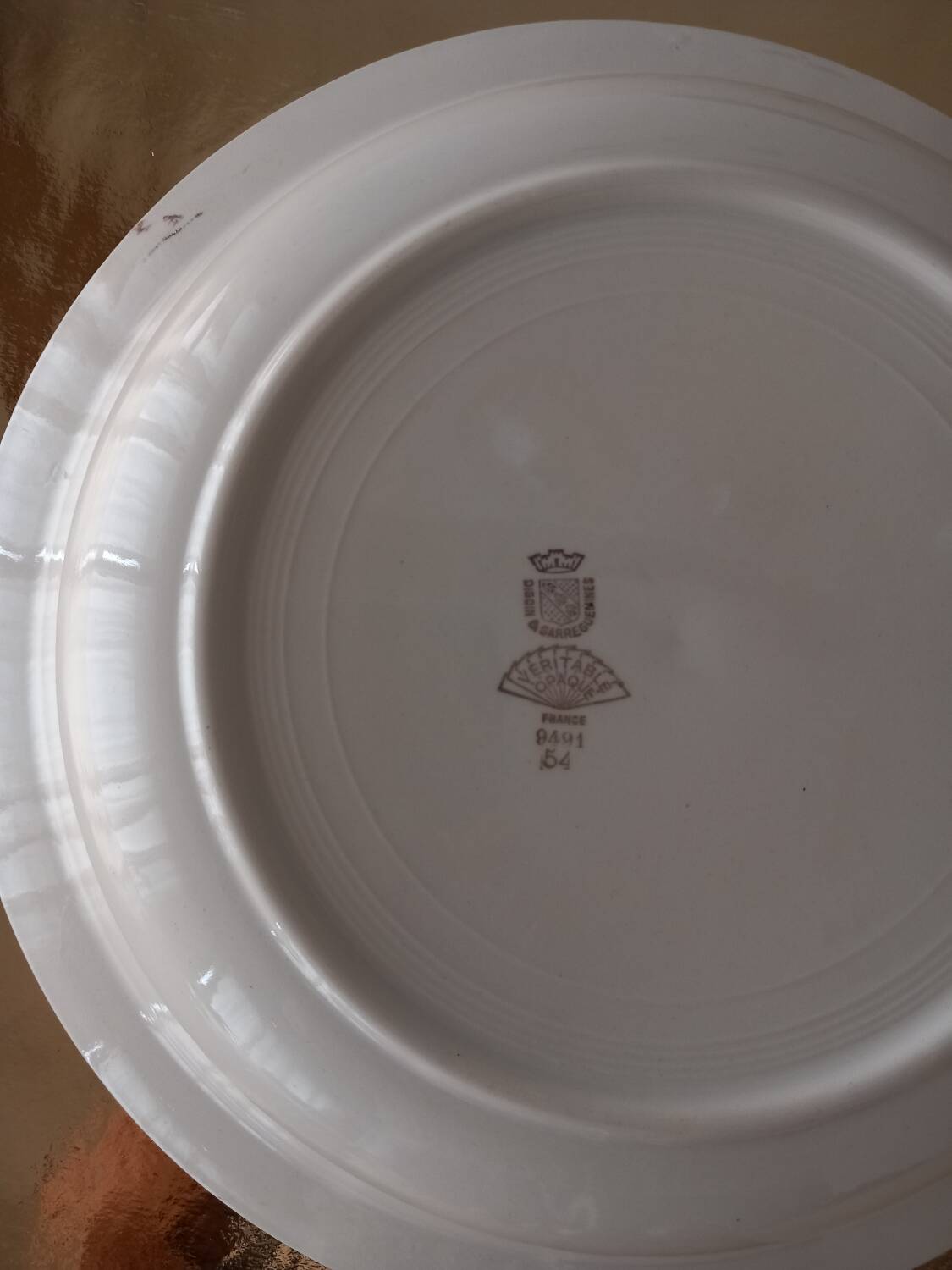 Sarreguemine and Digoin serving dish