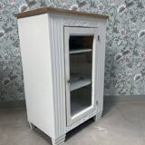 Renovated Art Deco glass sideboard