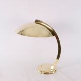 Brass desk lamp, bauhaus design by Egon Hillebrand for Hillebrand, 1930-40.