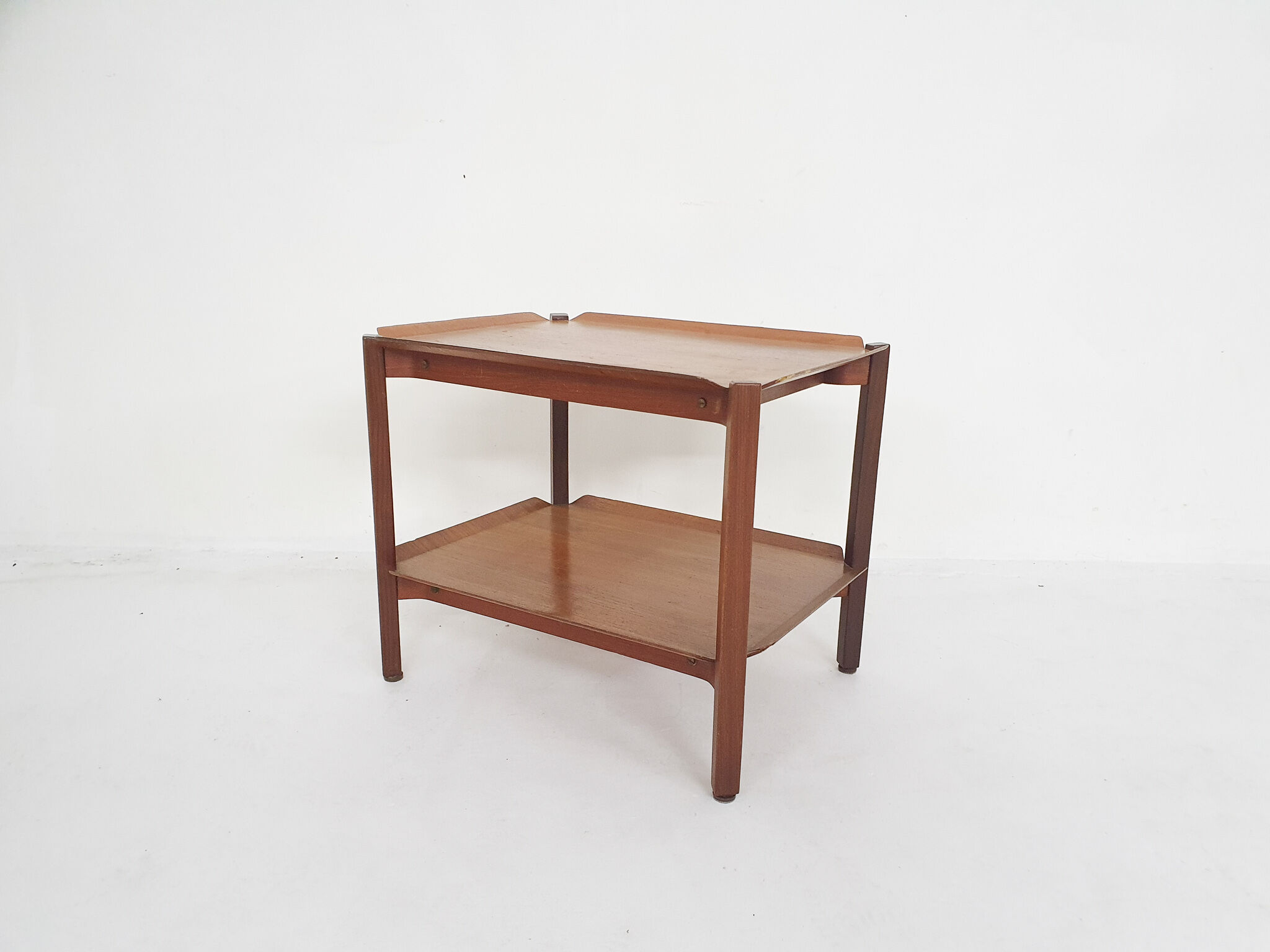 Mid-century teak side table, The Netherlands 1950's