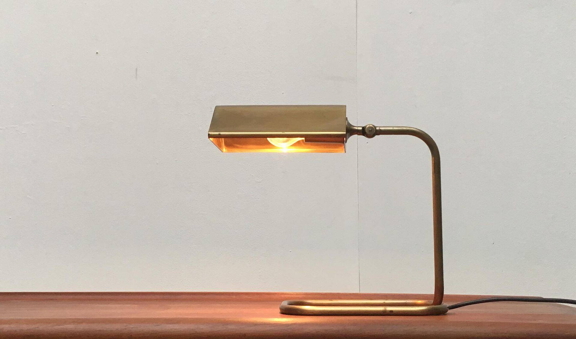 Hollywood Regency table lamp by Florian Schulz, 1970s