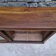 Oak display cabinet 237 cm