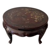 Table basse ronde en bois