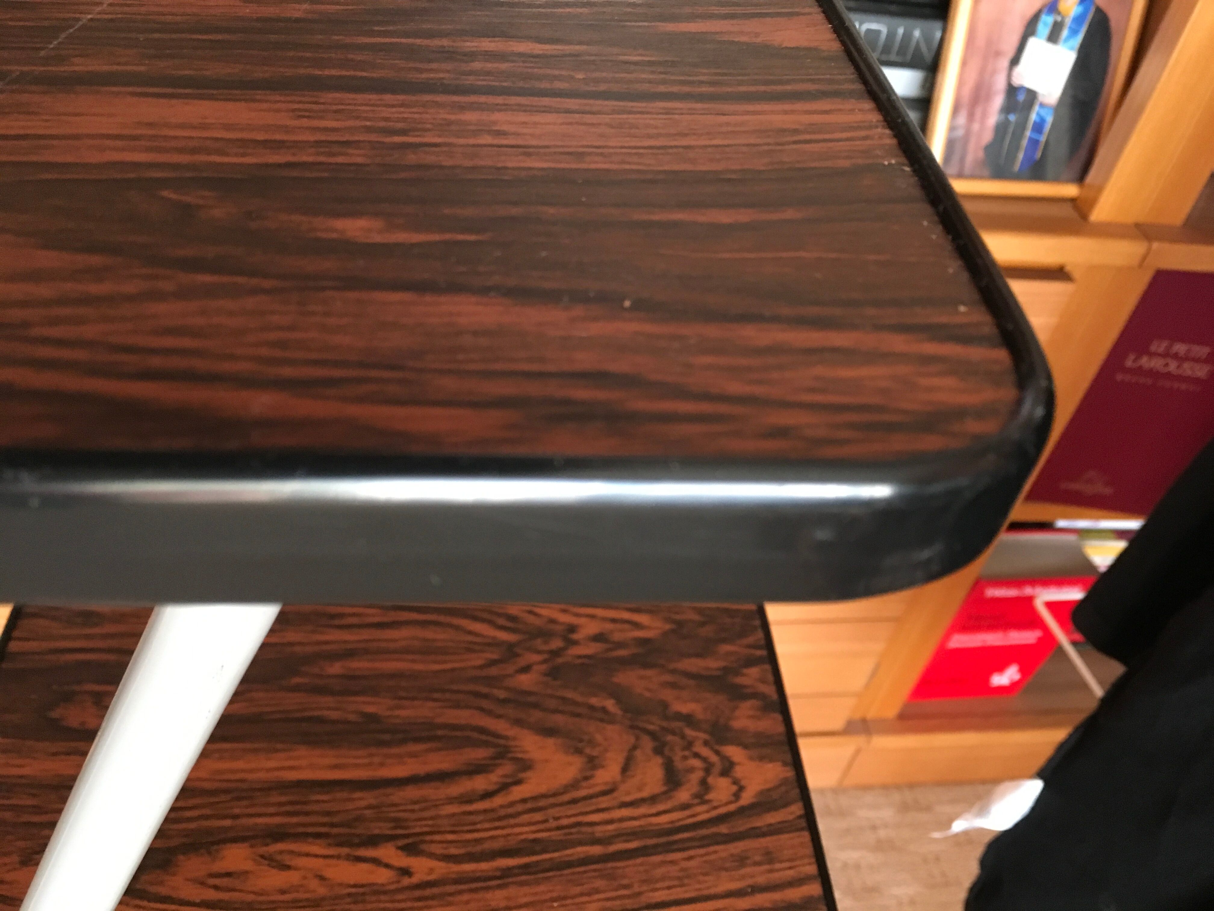 Table of projection in the 1960s formica