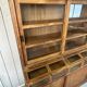Large antique display cabinet made of solid wood – Late 19th century