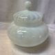 White opaline candy box