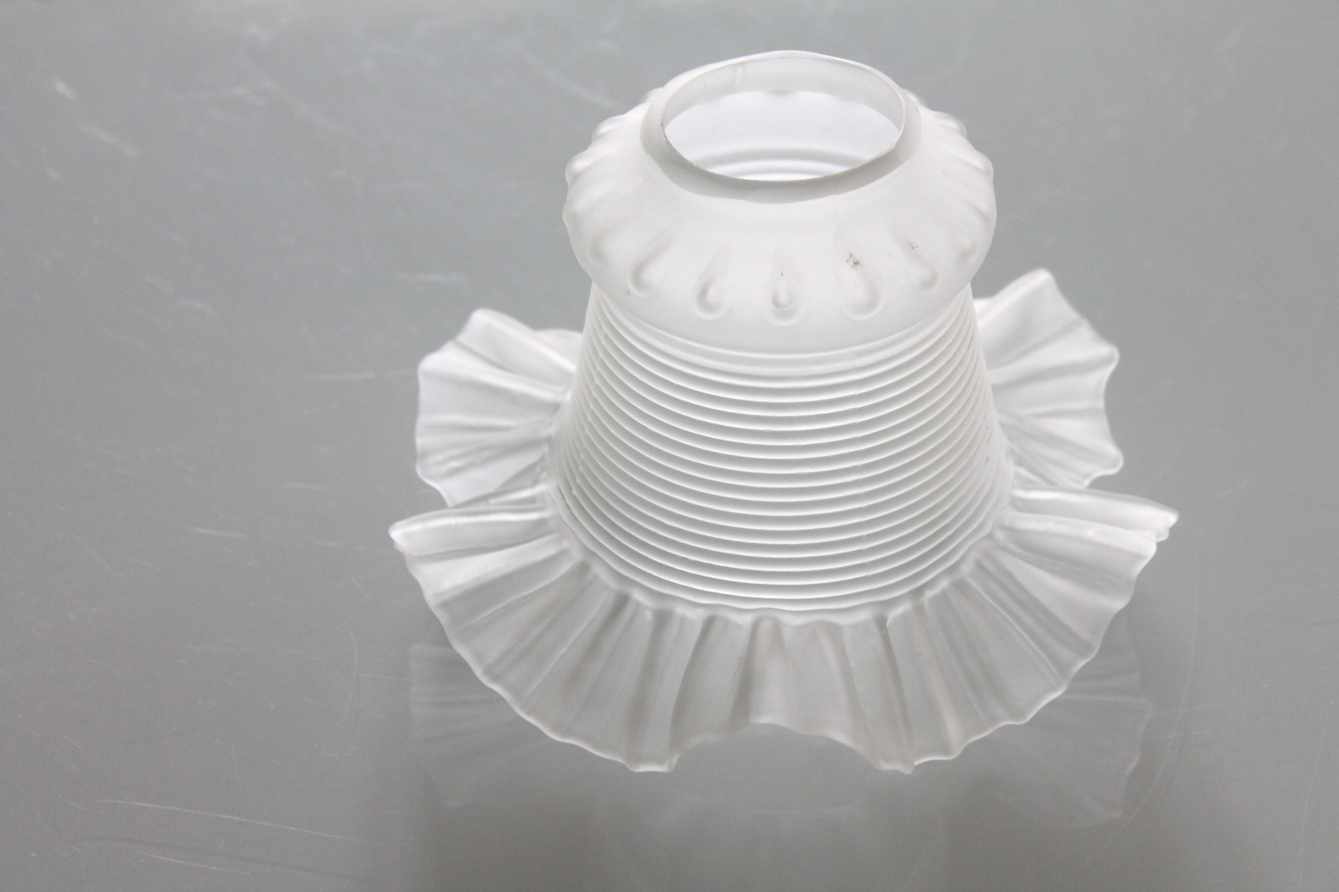 French vintage glass light