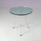 1990s Tom Dixon style side table from Italy