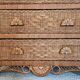 Commode vintage en rotin