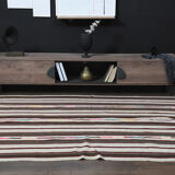 Vintage kilim rug for living room 189x259