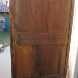 Wardrobe in pitchpin, 19th