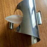Pair of vintage chrome wall lights, circa 70's