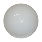 Wall lamp white opaline ball 1980