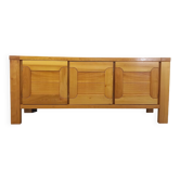 Vintage Maison Regain sideboard in solid elm from the 70s
