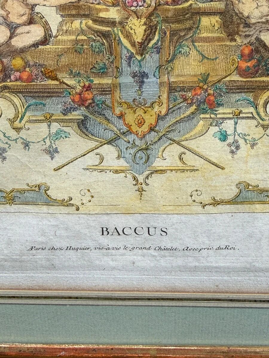 Claude Gillot Book of Portières, the figure of Bacchus, c. 1737