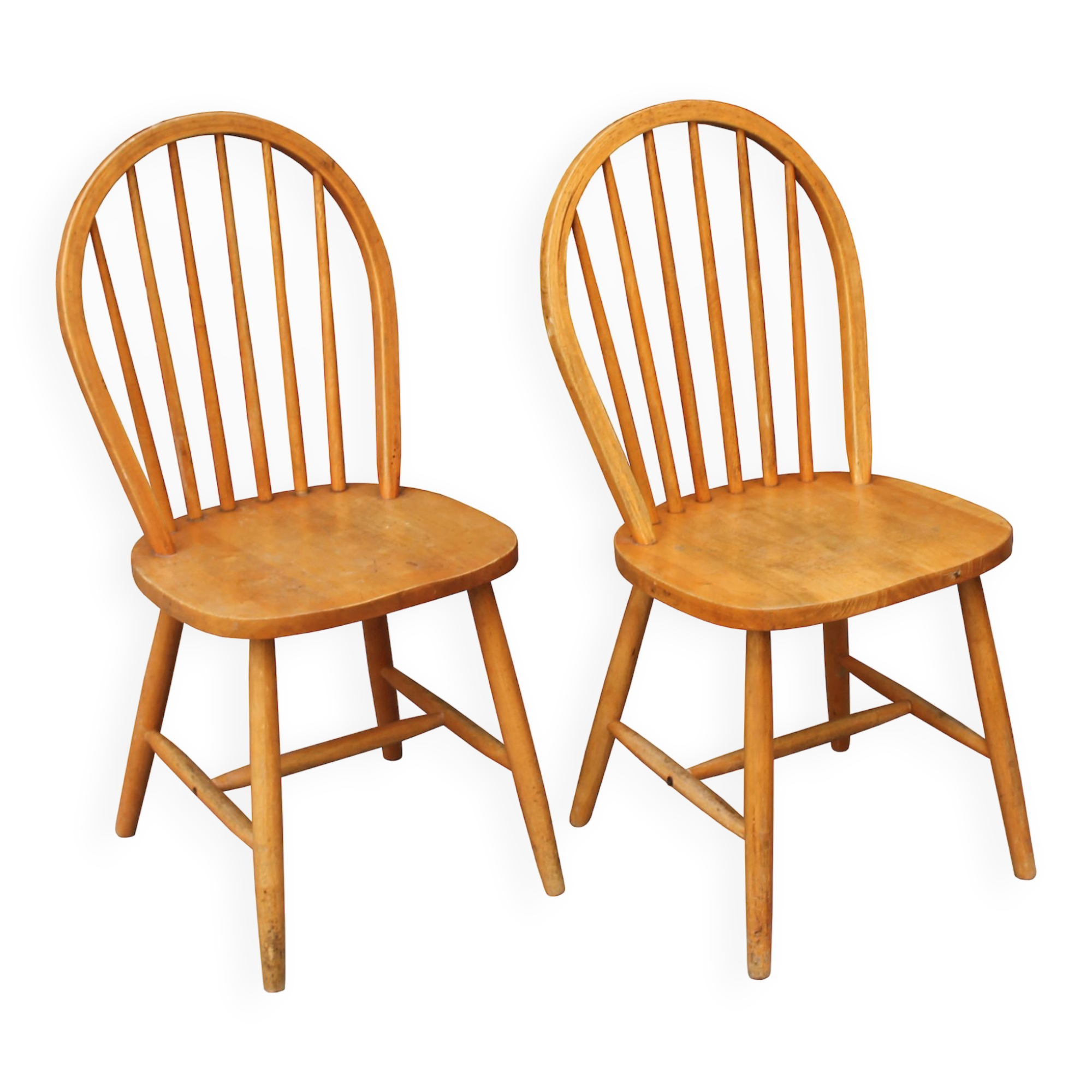 Paire de chaises de salle à manger des années 1960